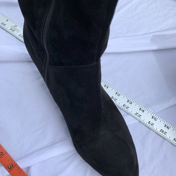 Black Suede Dinka Boots size 11 by Naturalizer - Picture 13 of 16